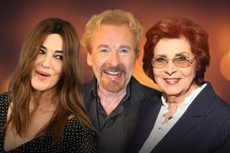 Monica Bellucci, Thomas Gottschalk und Heidrun von Goessel: Sie verliebten sich im höheren Alter neu.