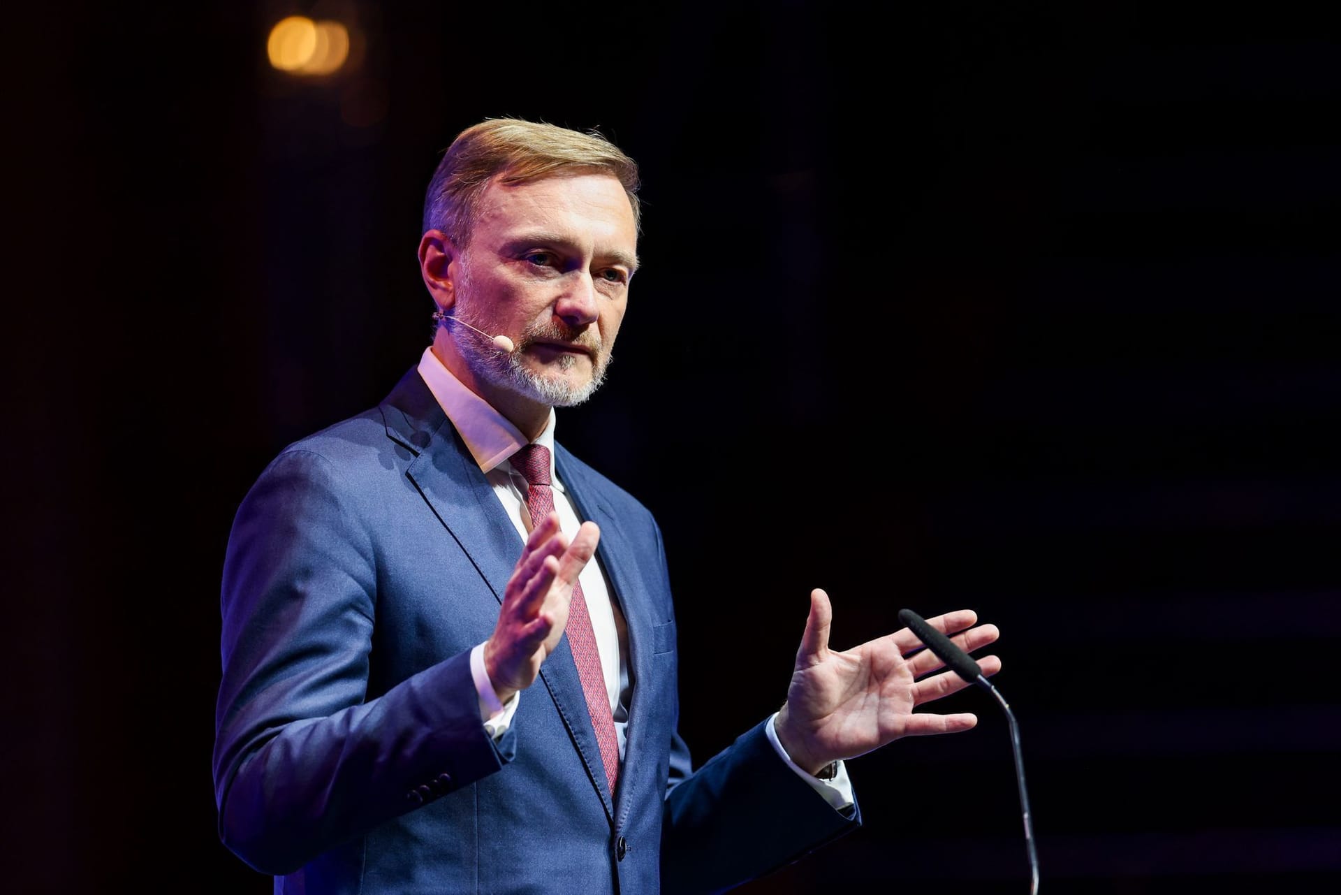 Christian Lindner steht gern im Rampenlicht.