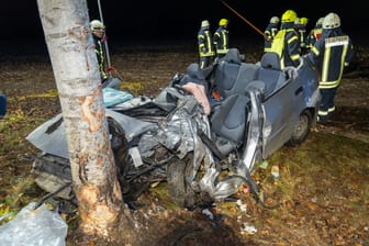 Unfallstelle in Stade: Ein 19-Jähriger verletzte sich schwer.