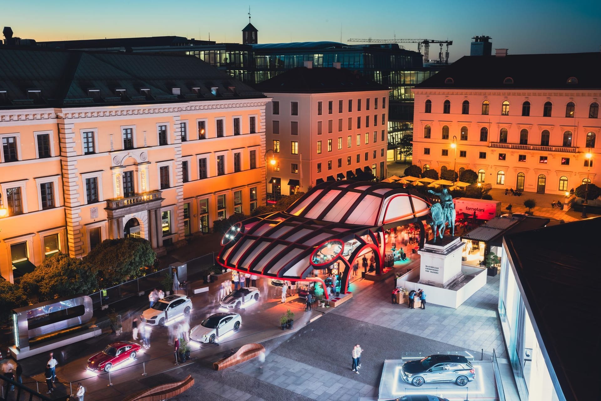 IAA München - Blick auf den Wittelsbacherplatz