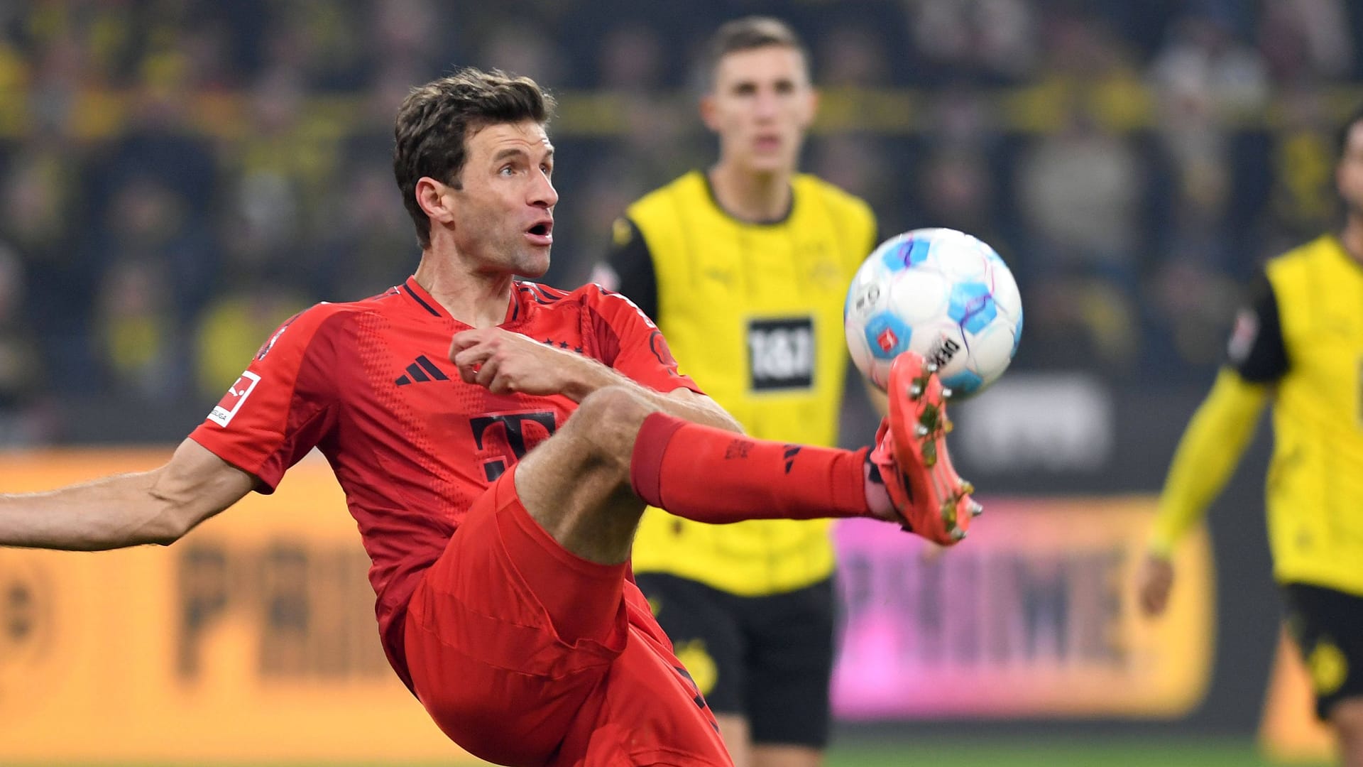 Thomas Müller: Das Bayern-Urgestein machte gegen den BVB nicht sein bestes Spiel.