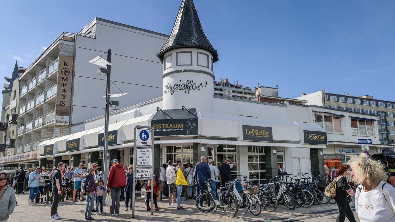 Das Leysieffer Bistro Café auf Sylt: Es war ein beliebtes Ziel von Touristen.