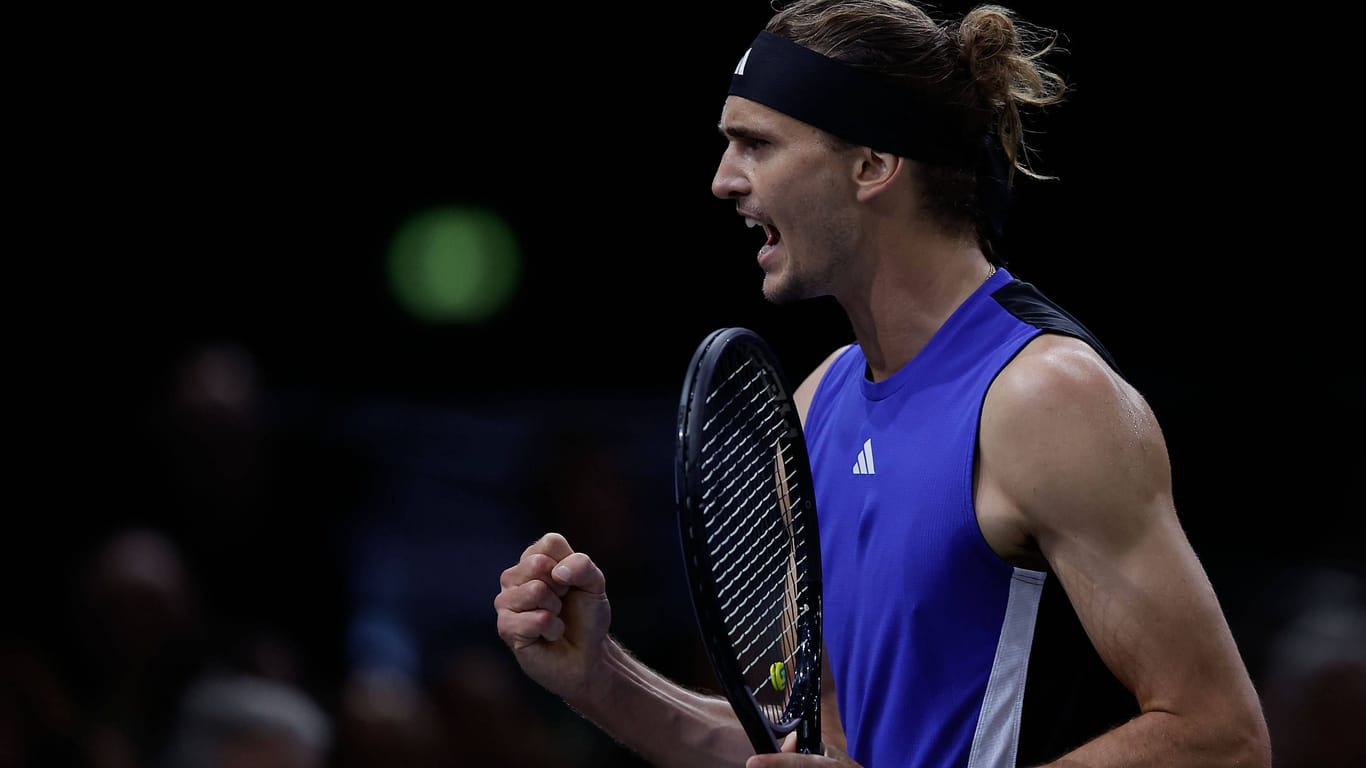 Alexander Zverev: Der Hamburger präsentierte sich in Paris in Topform.