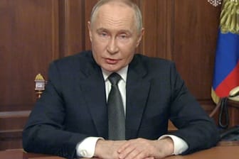 Wladimir Putin: Er droht dem Westen und der Ukraine.