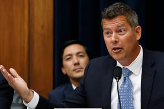 Der Abgeordnete Sean Duffy, Republikaner aus Wisconsin, spricht während einer Anhörung am 18. Juli 2018 auf dem Capitol Hill in Washington.