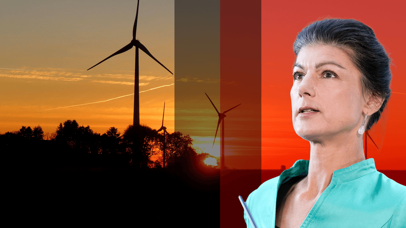 Sahra Wagenknecht kritisiert Windkraftanlagen in Wäldern und Naturschutzgebieten