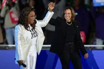 Oprah Winfrey und Kamala Harris