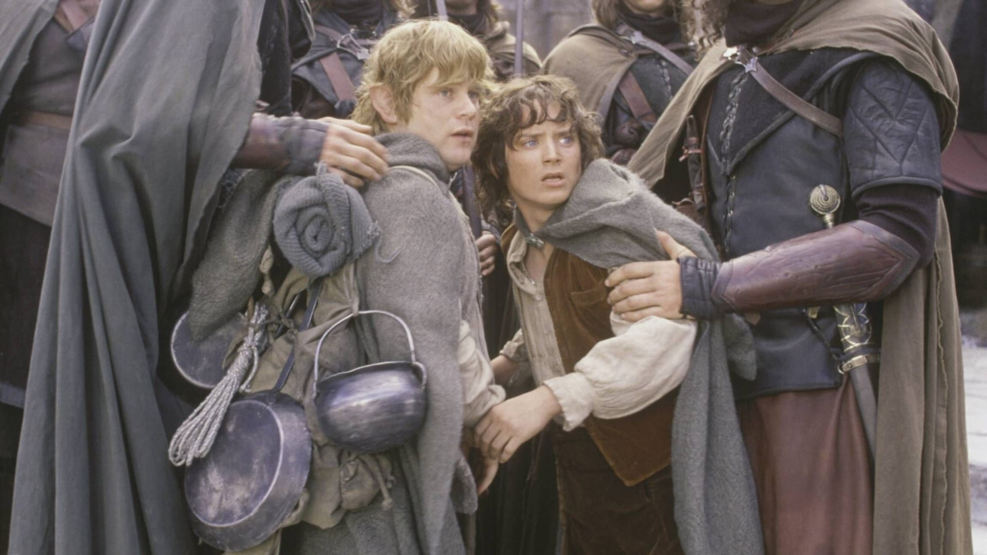 Elijah Wood als Frodo (r.) in "Herr der Ringe": Mehr Menschen sollten sein wie die Romanfigur, sagt Rutger Bregman.