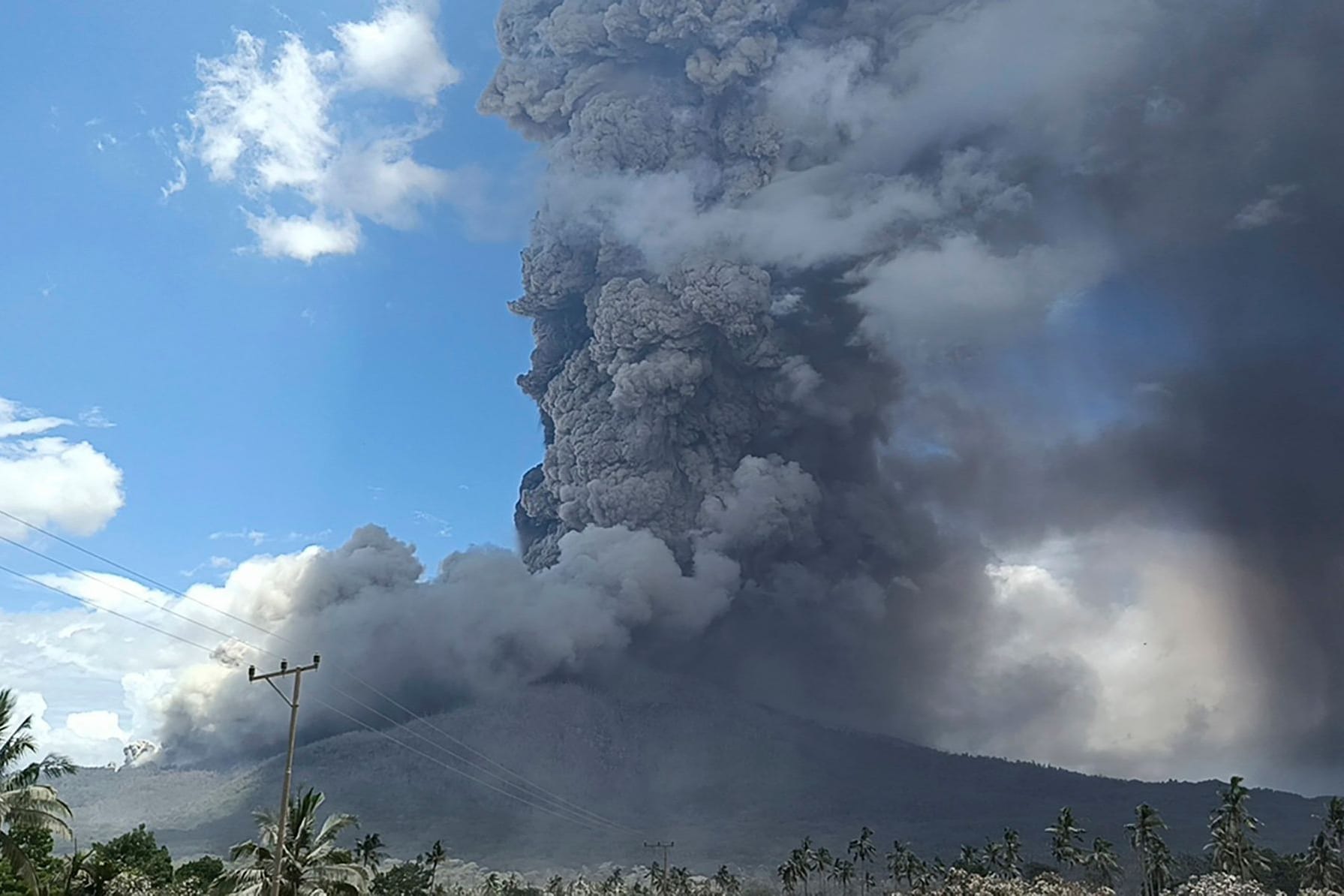 Vulkanausbruch in Indonesien