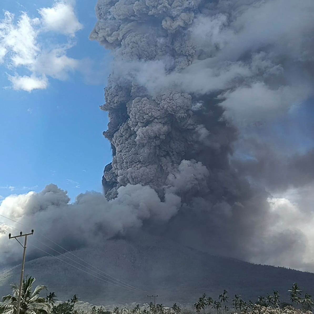 Vulkanausbruch in Indonesien