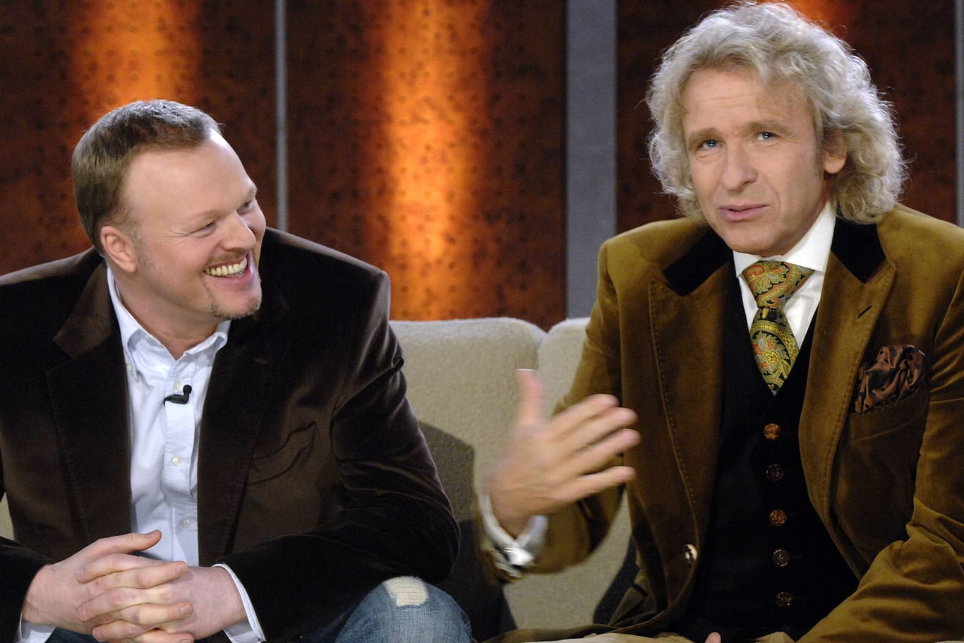 Stefan Raab und Thomas Gottschalk: Schon öfter standen die Showgrößen nebeneinander vor der Kamera.