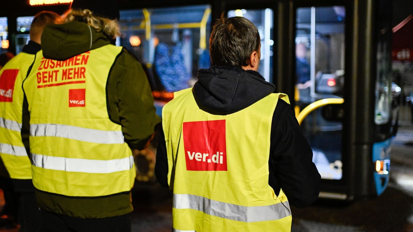 Warnstreiks bei Bussen und Bahnen im Südwesten