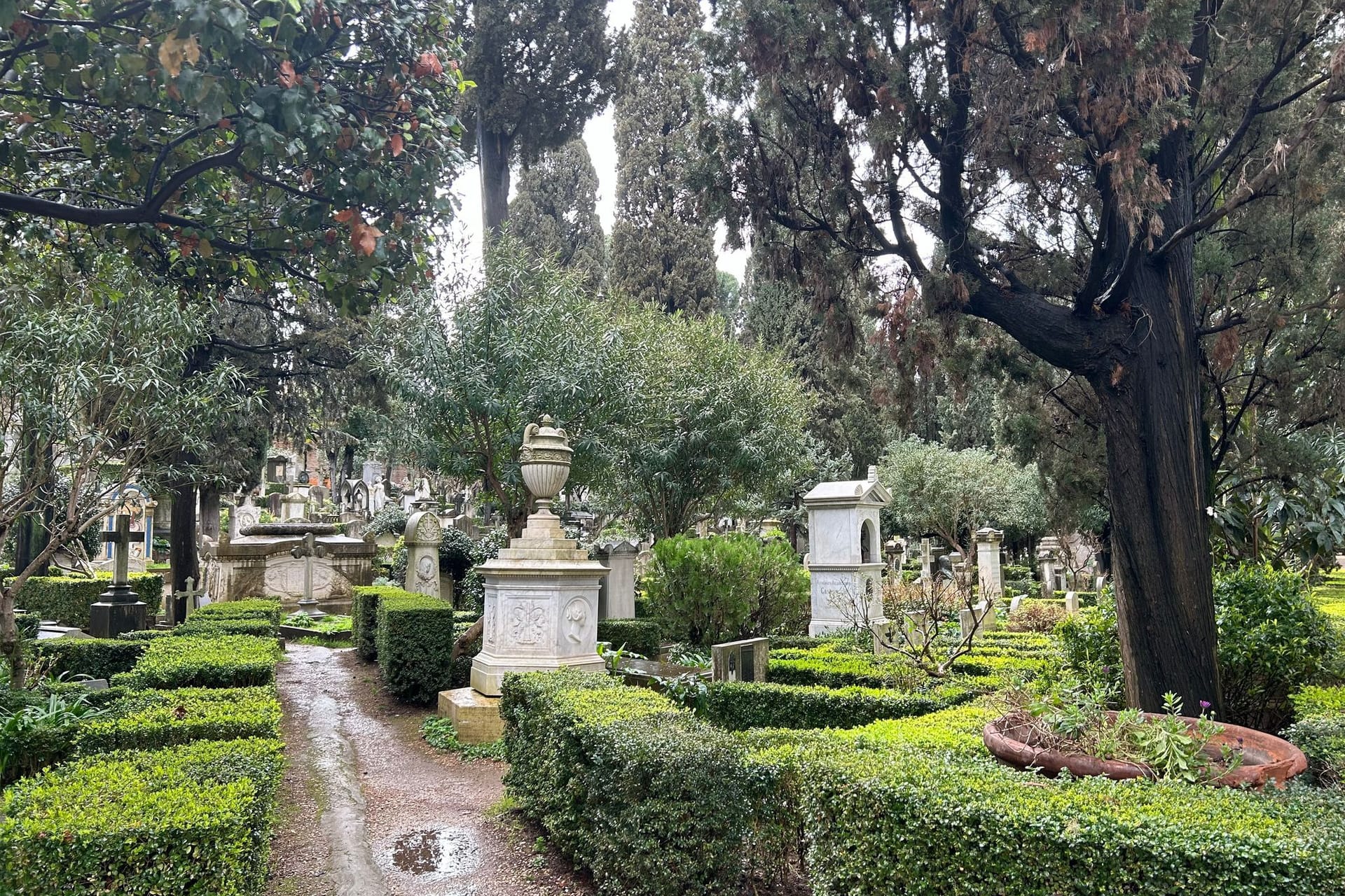 Friedhof in Italien