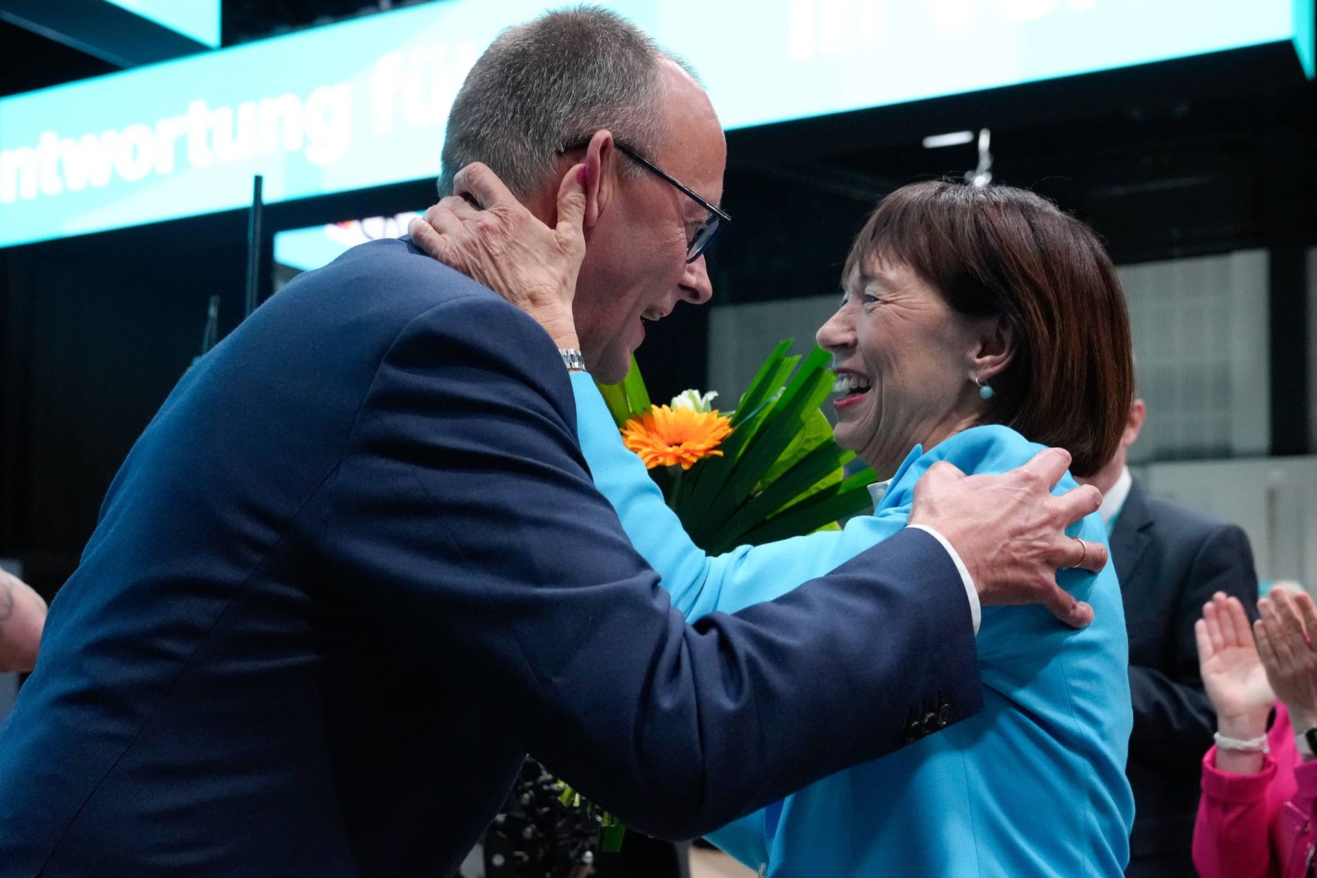 Charlotte und Friedrich Merz im Mai 2024.