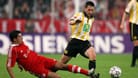 Roy Makaay und Marc-André Kruska (r.): In Dortmund spielte der heutige Trainer vier Jahre lang.