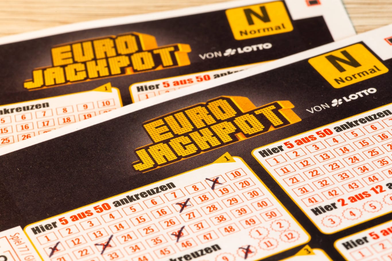 Eurojackpot (Symbolbild): Ein Spieler aus Bayern hat rund 2,6 Millionen Euro gewonnen.