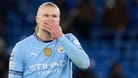 Erling Haaland: Der Stürmer von Manchester City schenkte mit seinem Team eine 3:0-Führung her.