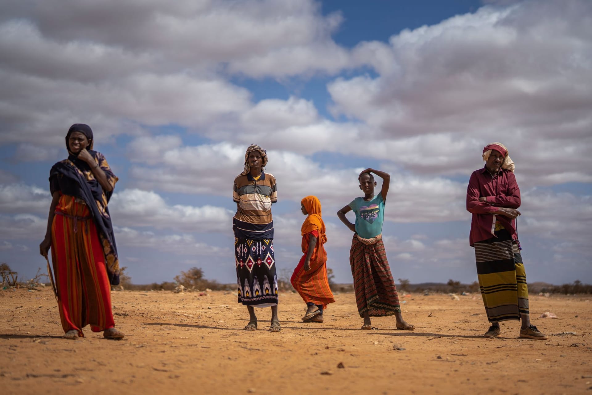 Menschen in Somalia