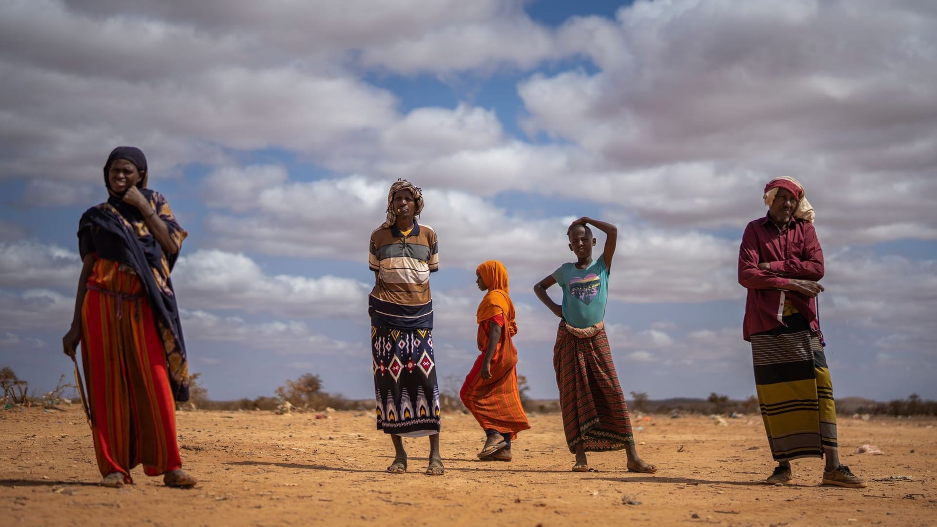 Menschen in Somalia