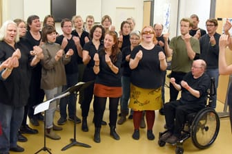 Gebärdensprache beim Weihnachtsoratorium