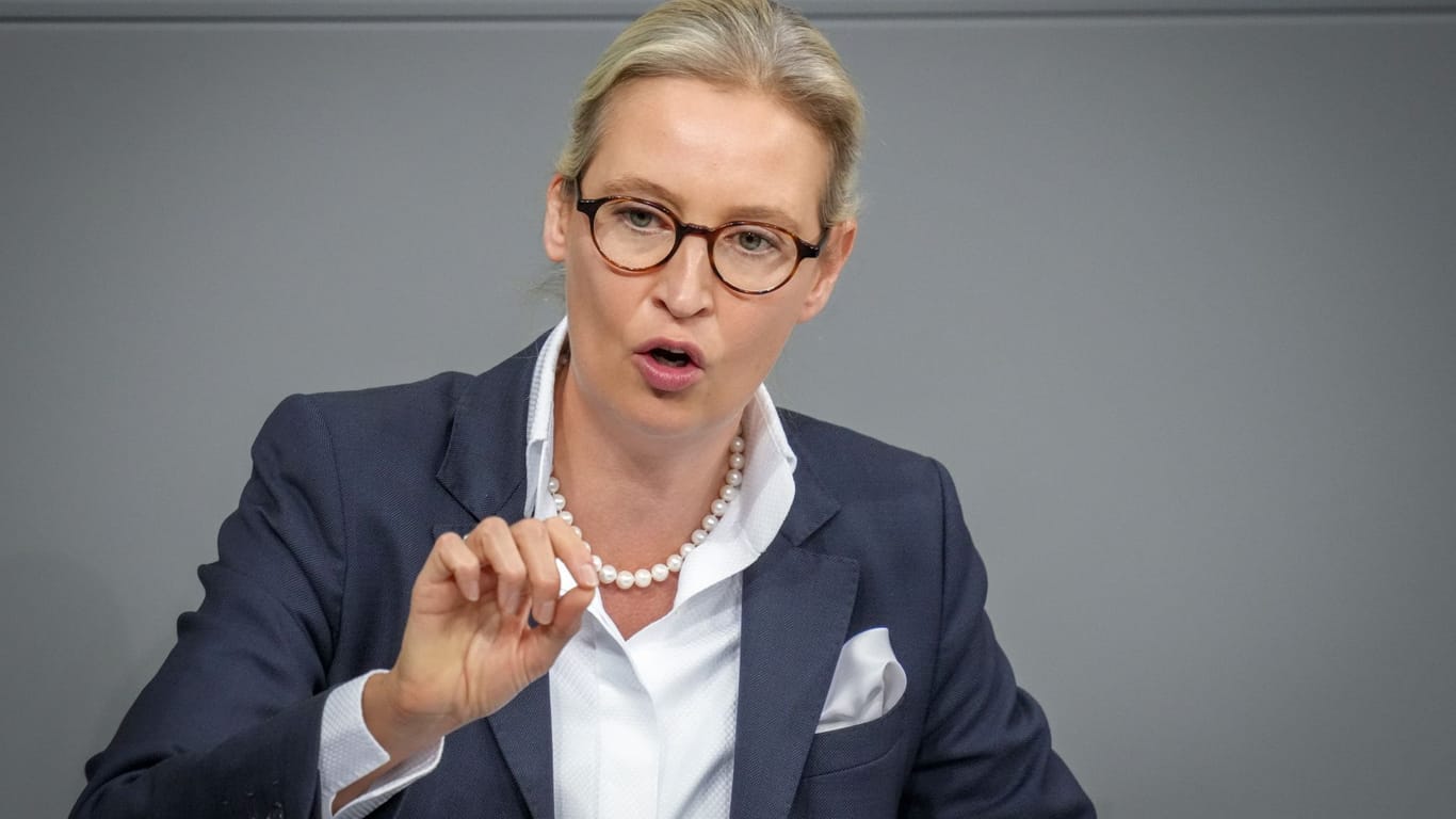 Alice Weidel: Sie sprach am Mittwoch im Bundestag.