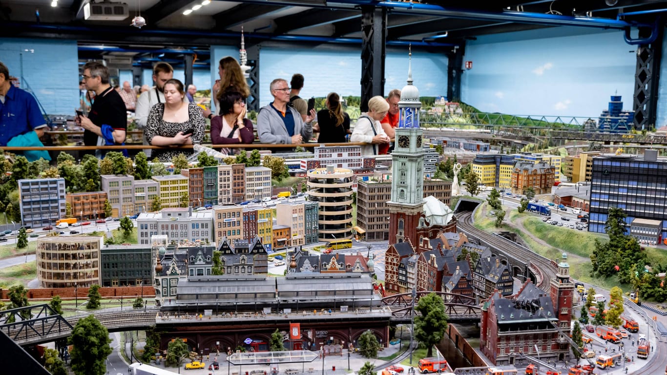 Der Hamburg-Abschnitt im Miniatur Wunderland (Symbolfoto): Eine bekannte TV-Moderatorin bekommt eine eigene kleine Figur.