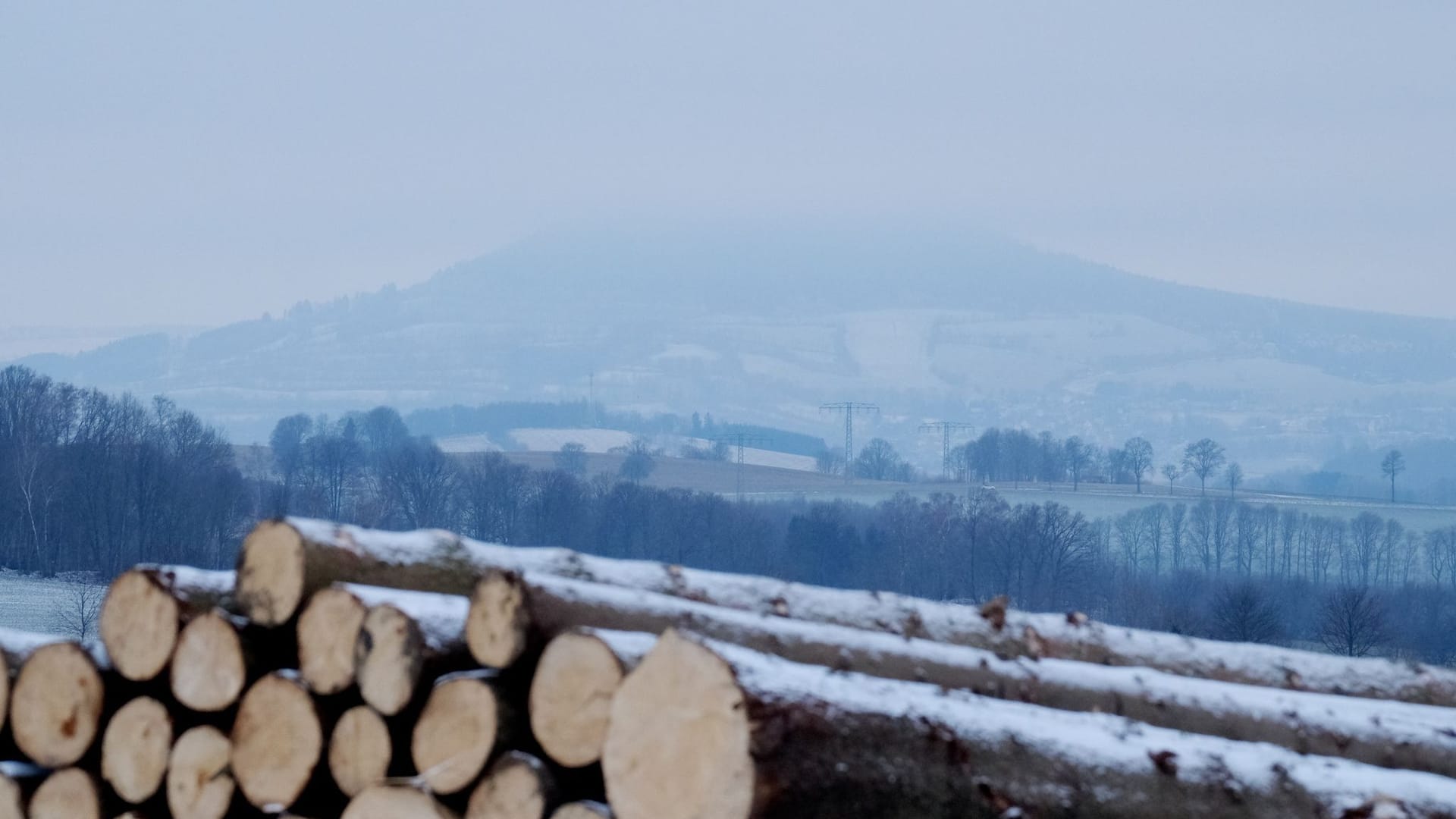 Winter im Erzgebirge