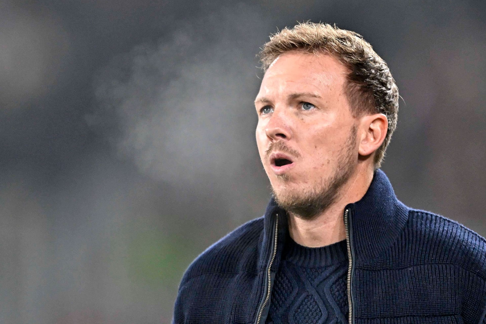 Julian Nagelsmann: Ihn ließ der Zwischenfall in Amsterdam nicht kalt.