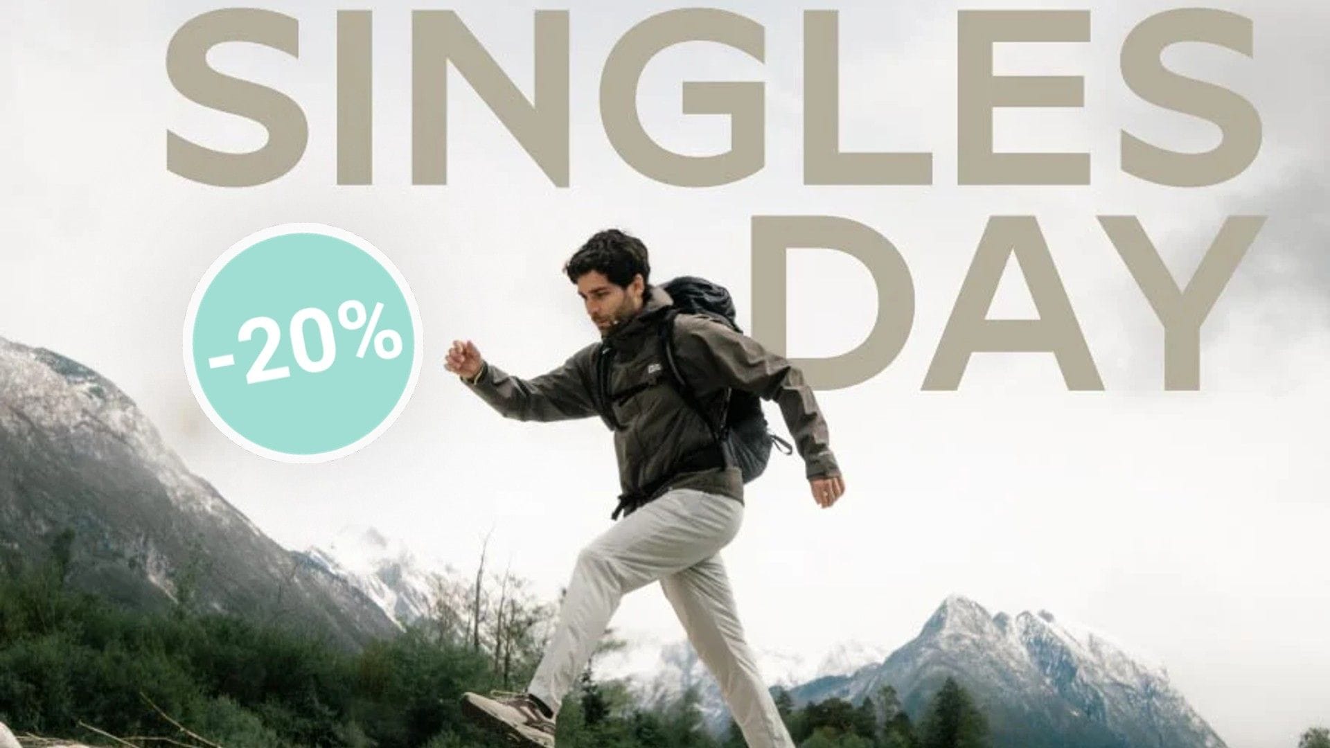 Shopping-Event bei Jack Wolfskin: Sichern Sie sich am Singles Day 22 Prozent Rabatt auf Outdoor-Mode.