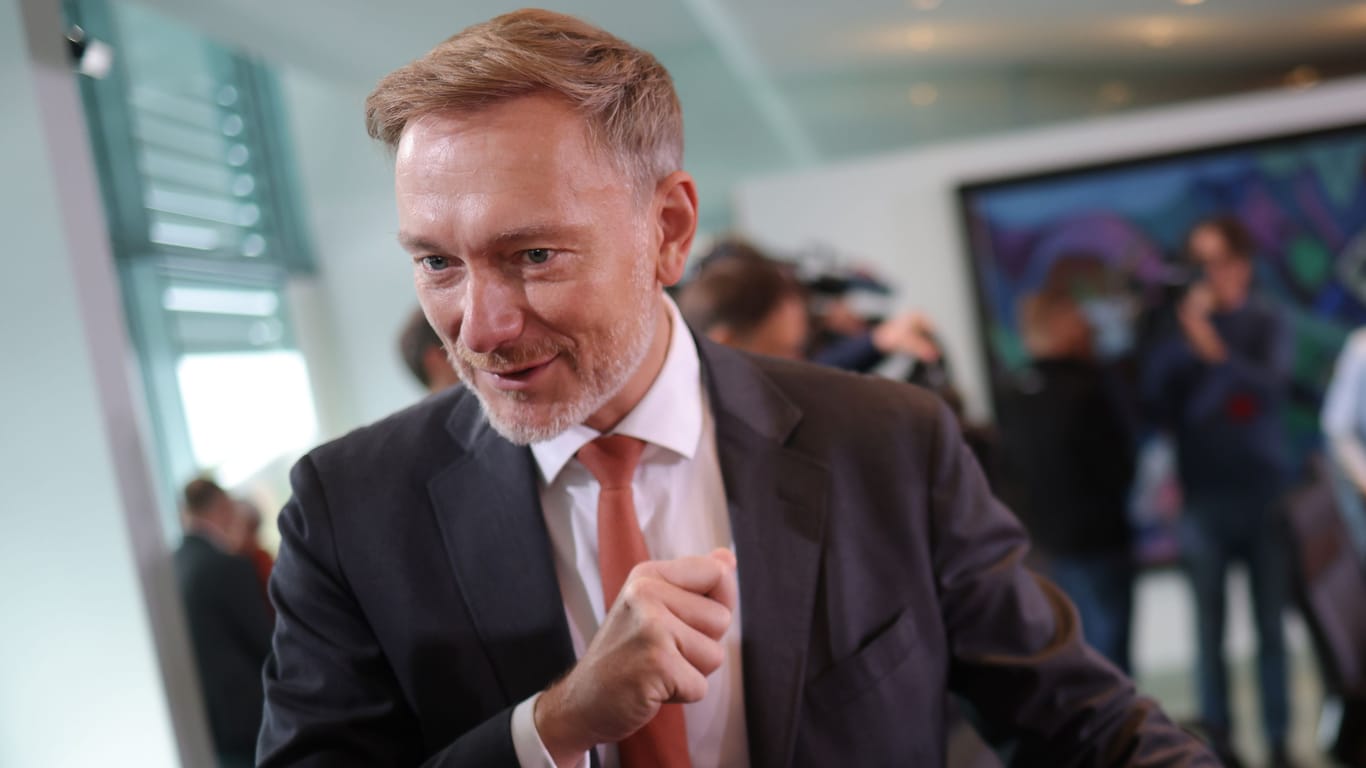 Bundesfinanzminister Christian Lindner (FDP): Der Liberale fordert von den Grünen Gegenvorschläge.