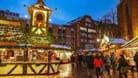 Weihnachtsmarkt an der Marktkirche (Archivbild): Dieses Jahr dauert der Markt 28 Tage.