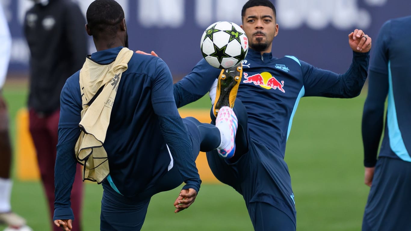 Vor dem Spiel Inter Mailand - RB Leipzig