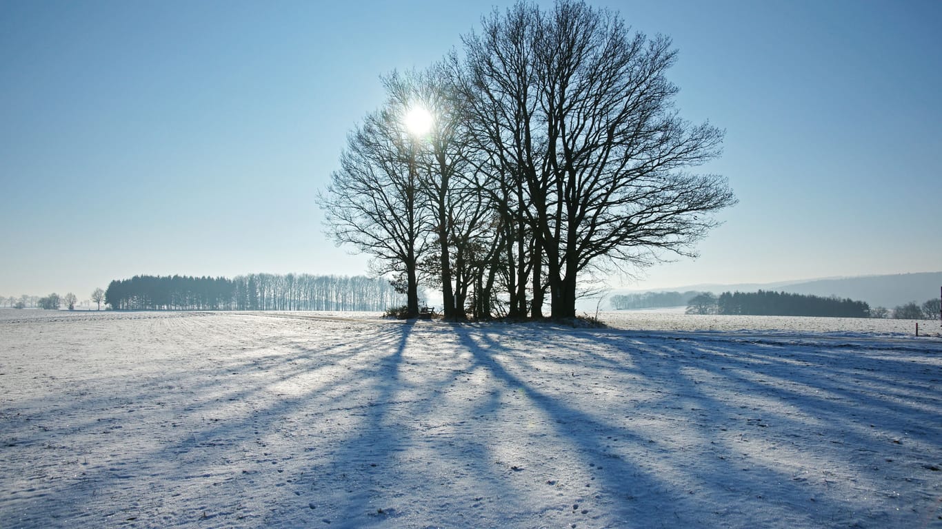 Winterlandschaft in Hessen (Symbolfoto).