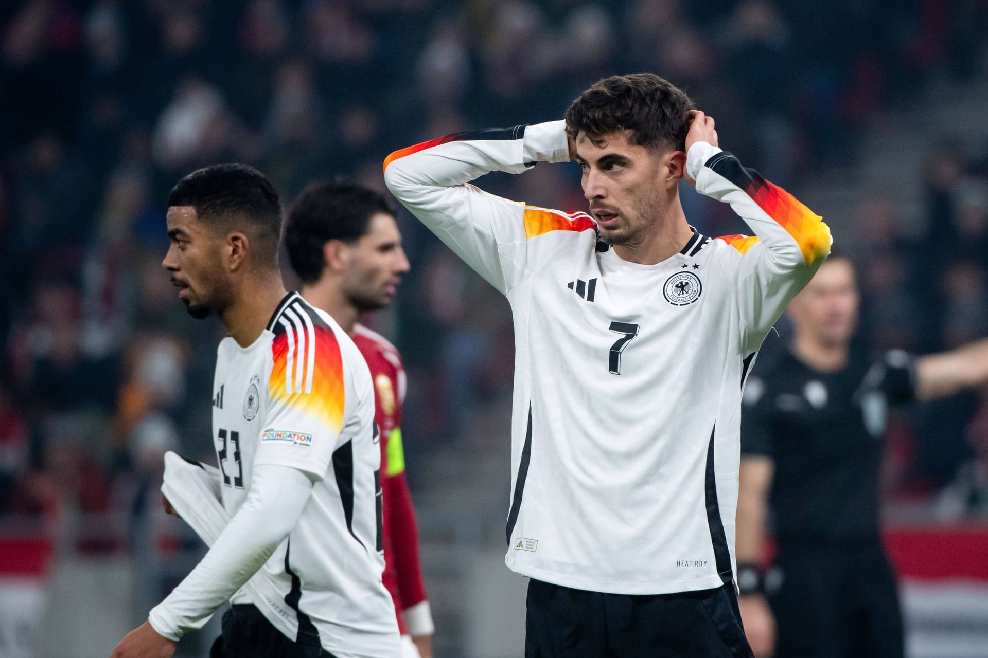 Kai Havertz (ab 61.): Erzielte fast die deutsche Führung, traf aber nur den Pfosten. Ein insgesamt ordentlicher Auftritt als Joker. Note 3