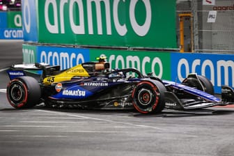 Franco Colapinto: Er schlug mit seinem William im Qualifying von Brasilien heftig in der Mauer ein.