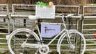 Zur Erinnerung an die getötete Radfahrerin hat der ADFC ein sogenanntes "Ghost Bike" an der Unfallstelle an der Osakaallee aufgestellt.