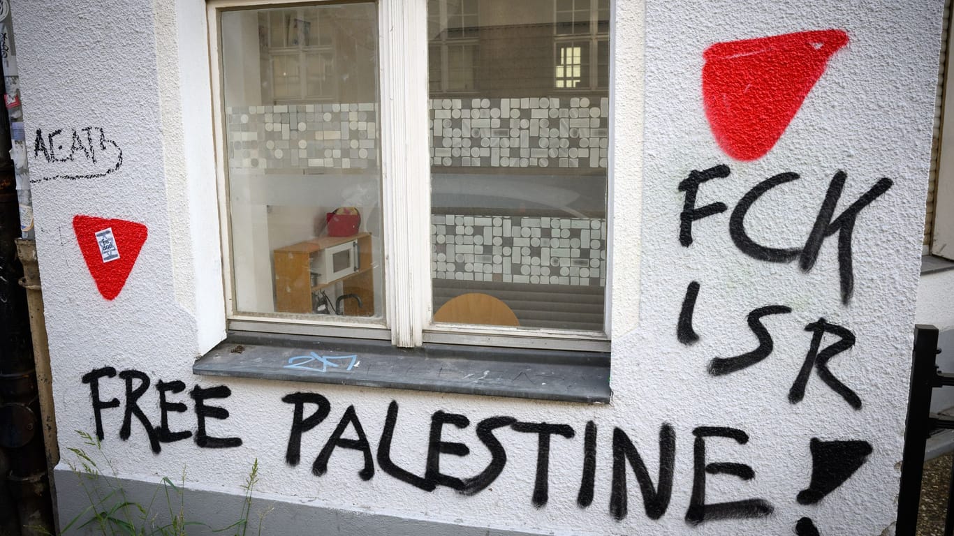 Antisemitische Schmierereien in Neukölln