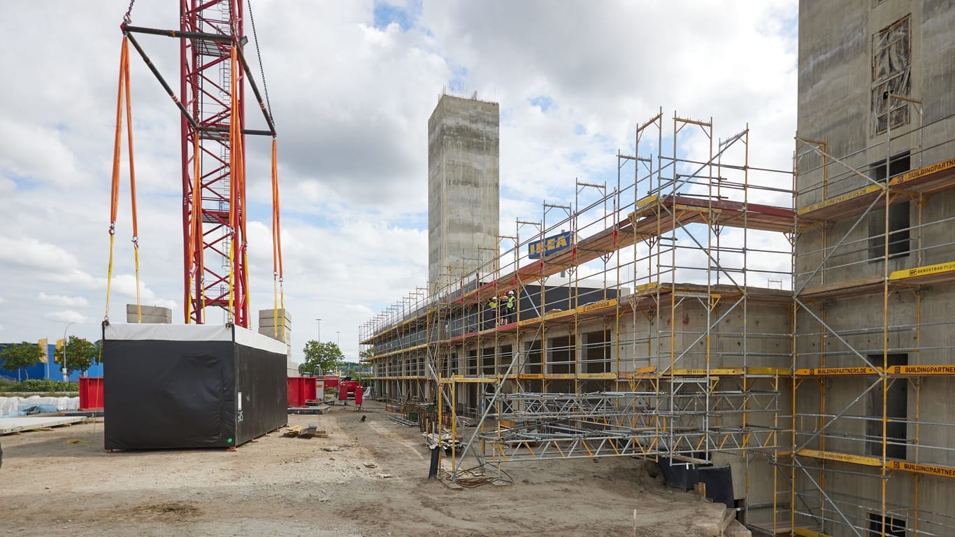 Baustelle in Berlin