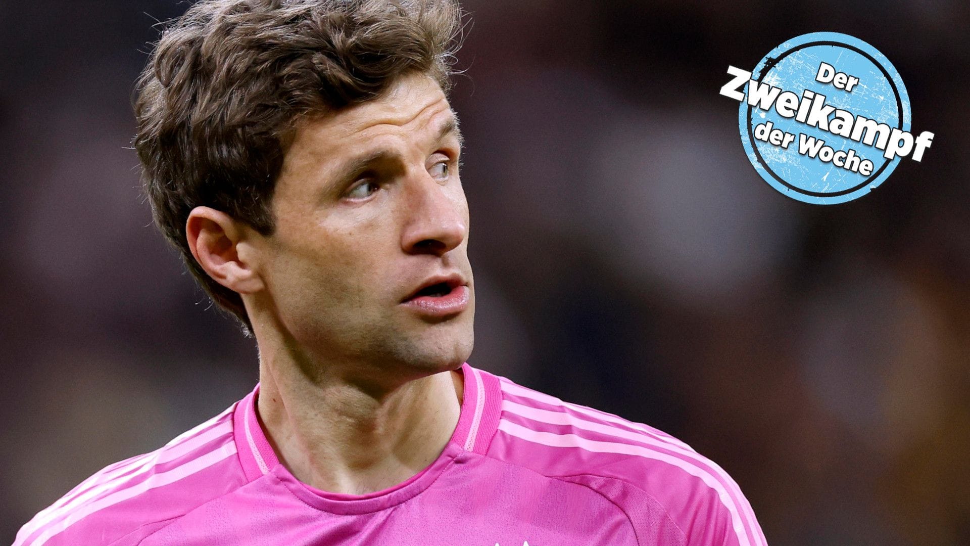 Nach 131 Länderspielen hat Thomas Müller Schluss gemacht in der Nationalmannschaft. Bei der EM im eigenen Land durfte er noch mal mitspielen, unter anderem in Pink.