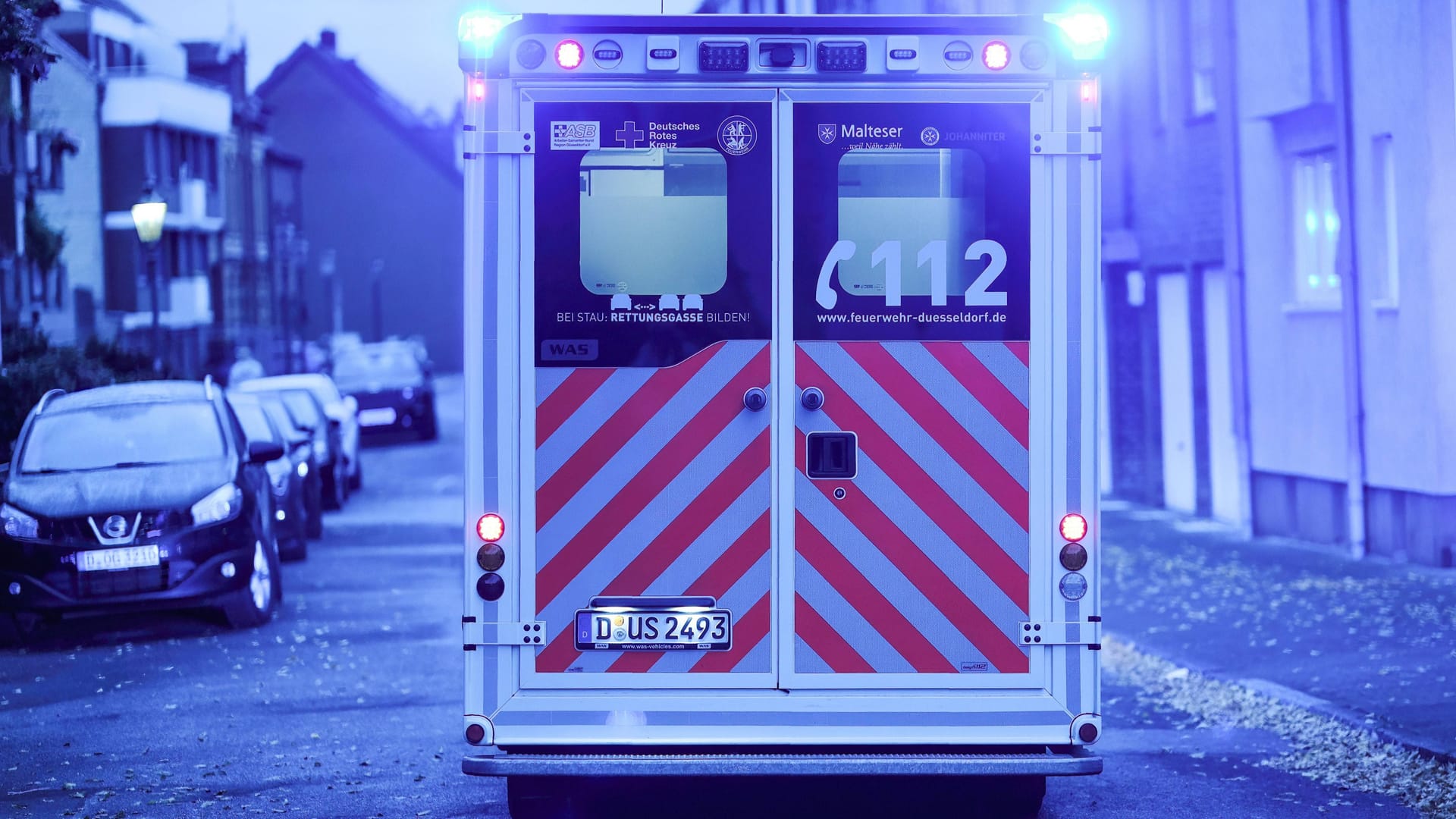 Rettungswagen in Düsseldorf. (Symbolfoto)