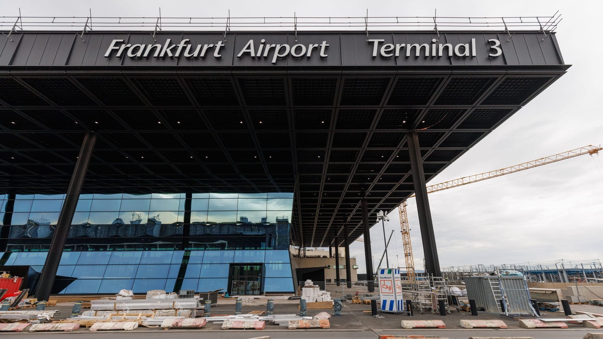 Baustelle Terminal 3 Frankfurter Flughafen