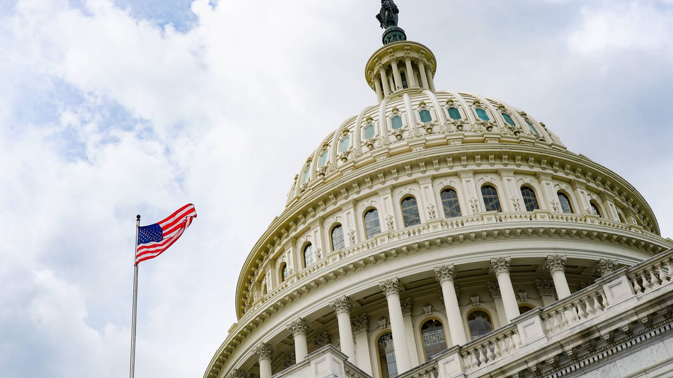 Das Kongressgebäude in Washington DC (Symbolbild): Drei Kandidaten bewerben sich für die Rolle des Mehrheitsführers im Senat.