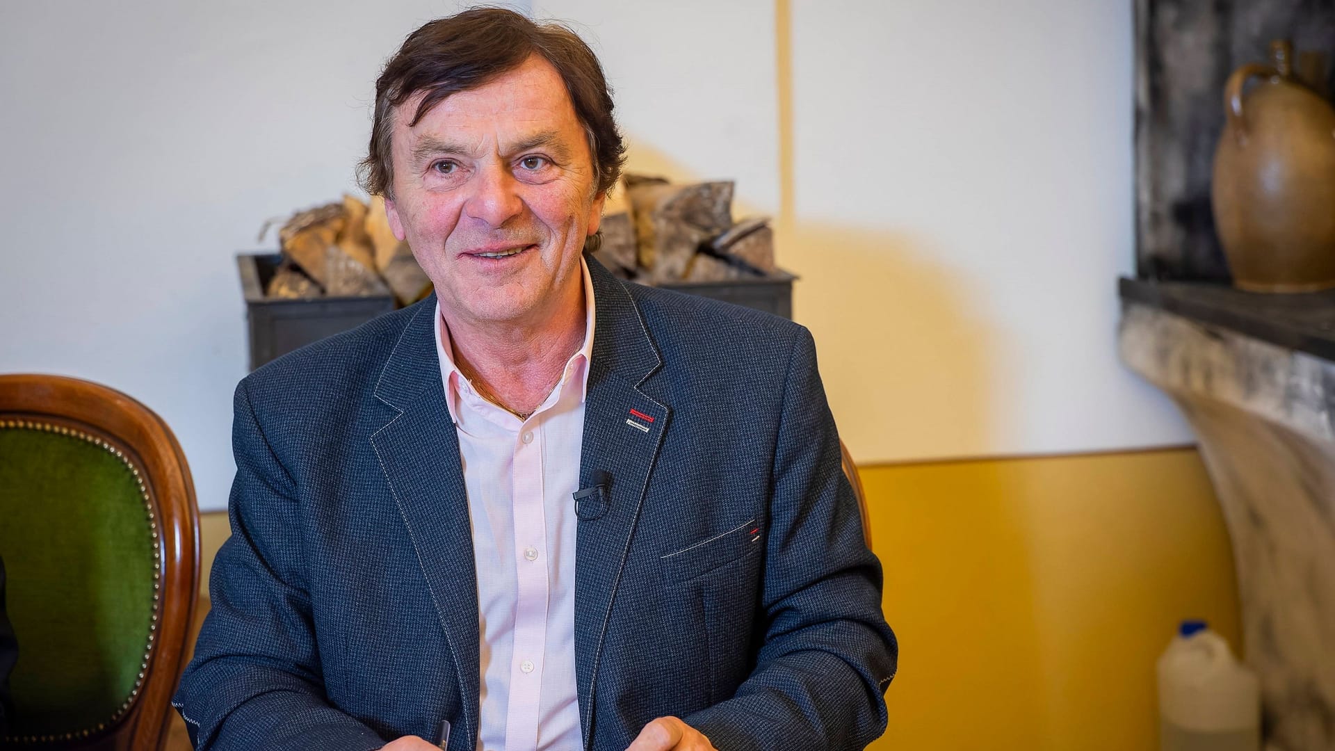Pavel Trávníček anlässlich einer Autogrammstunde für "Drei Haselnüsse für Aschenbrödel" im November 2023.