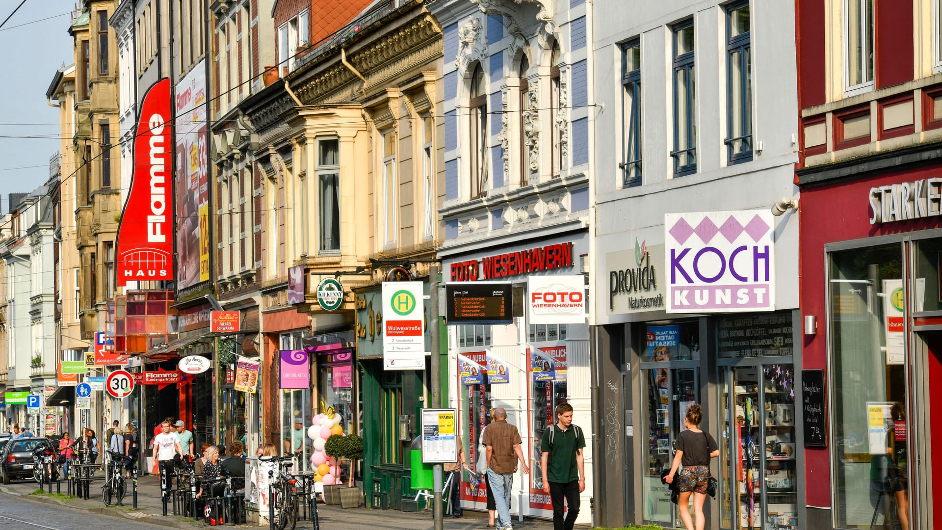 Blick ins Viertel in Bremen (Symbolbild): Ein weiteres Lokal in der Stadt schließt.