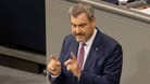 Markus Söder bei einer Rede im Bundestag. (Archivfoto)