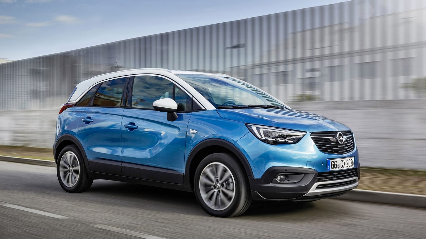 Fahransicht Opel Crossland X