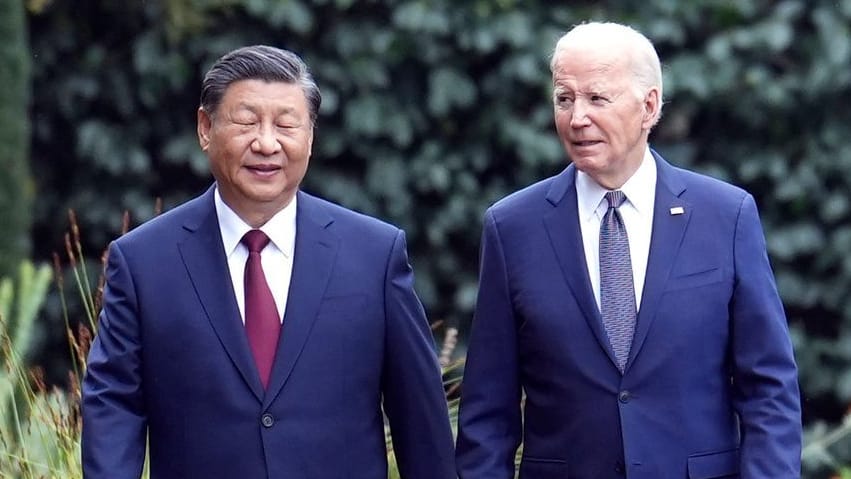 Xi Jinping und Joe Biden (Archivbild): Angesichts schwerer Spannungen zwischen den USA und China kommunizierten die beiden in den vergangenen Jahren nur spärlich.