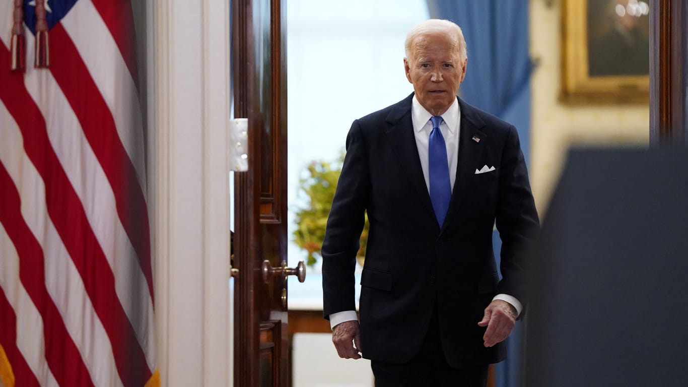 Joe Biden im Weißen Haus: Der US-Präsident empfängt mit Donald Trump seinen Vorgänger und Nachfolger im Amt.