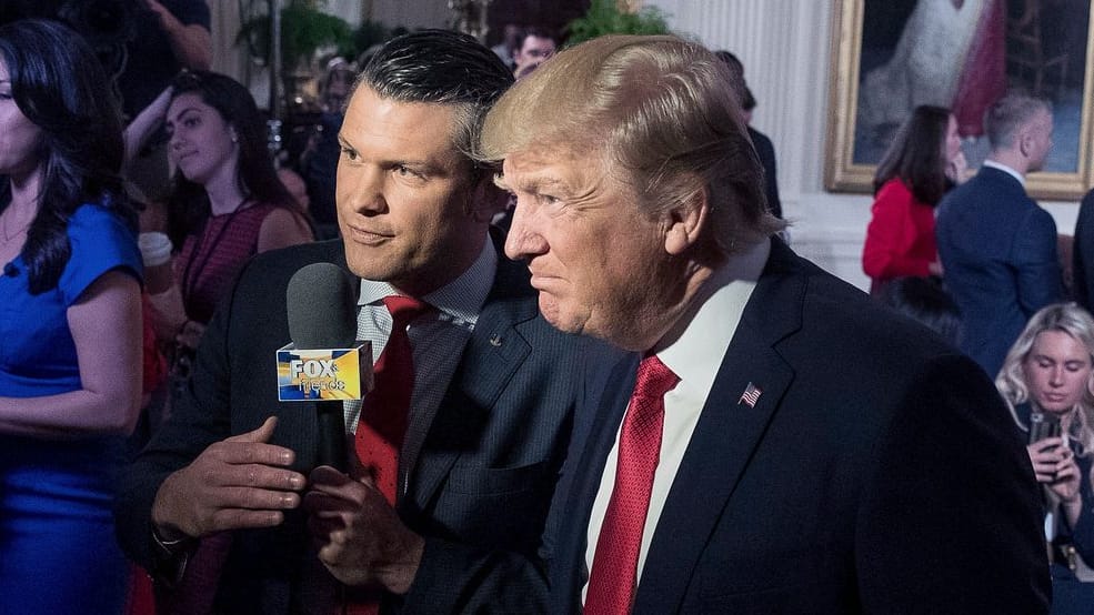 Pete Hegseth und Donald Trump