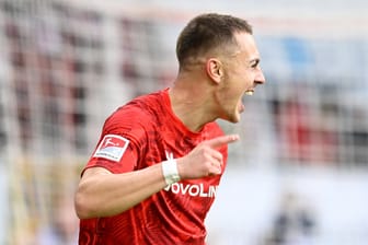 Filip Kaloč: Er traf für den 1. FC Kaiserslautern.